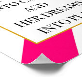 Sie verwandelte ihre Ameisen in Dosen, in Büropole Poster (Ecke)