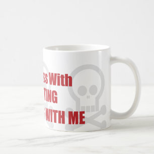 Sie verwirren mit der Revidierung Sie Verwirrung Kaffeetasse