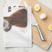 SIE VERWIRREN MIT MAULTIEREN, DIE SIE MIT MIR GESCHIRRTUCH (Viertel Falte)