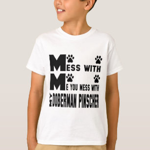 Sie verwirren mit meinem Dobermann Pinscher T-Shirt