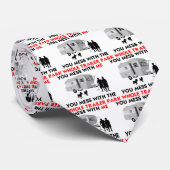 Sie verwirren mit mir, Sie verwirren mit der Krawatte (Gerollt)