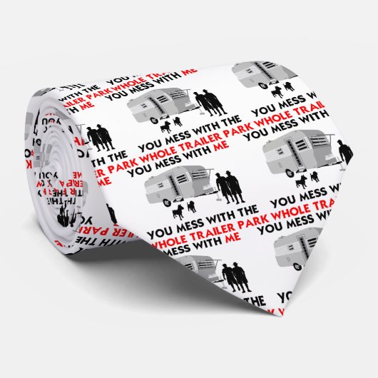 Sie verwirren mit mir, Sie verwirren mit der Krawatte (Gerollt)