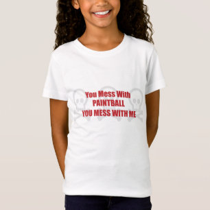 Sie verwirren mit Paintball, den Sie mit mir T-Shirt