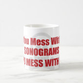 Sie verwirren mit Sonograms, die Sie mit mir Kaffeetasse (Mittel)