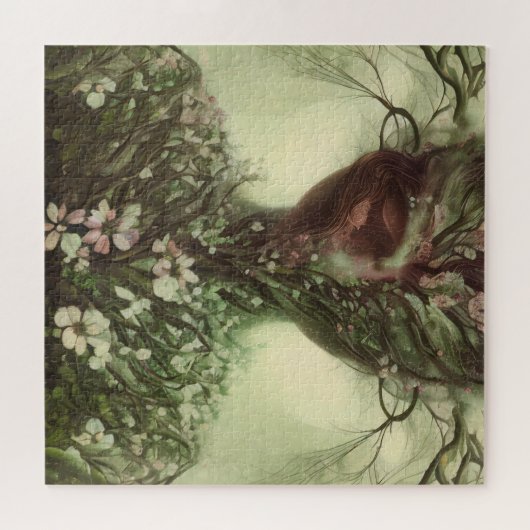 Sie vom Waldpuzzle Puzzle (Horizontal)