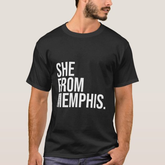 Sie von Memphis T-Shirt (Vorderseite)
