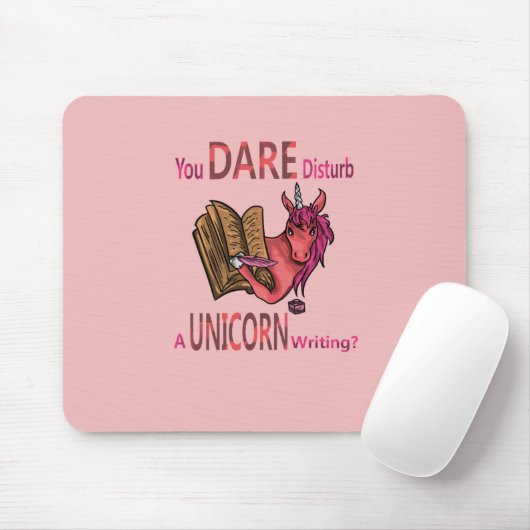 Sie wagen es, ein Einhorn zu verstören? Mousepad (Mit Mouse)