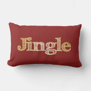 Sie wählen die Farbe Weihnachten Jingle Bells Kiss Kissen Für Draußen