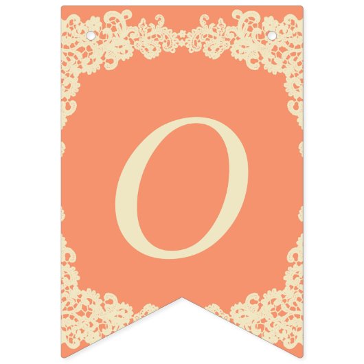 Sie wählen Hintergrundfarb- und -BEIGEspitzefahne Wimpelkette (Zweite Fahne)