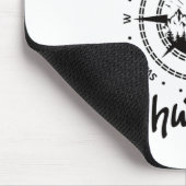 Sie wandern Schwangau Deutschland Urlaub Ski Comp Mousepad (Ecke)