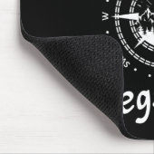 Sie wandern Wegscheid Deutschland Urlaub Ski Comp Mousepad (Ecke)
