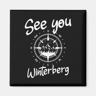 Sie wandern Winterberg Deutschland Urlaub Ski Com Magnet
