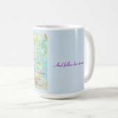 Sie war geboren, Unicorns zu reiten! Kaffeetasse (VorderseiteRechts)