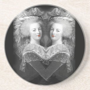 Sie war ihr einziger Trost Sandstein Untersetzer