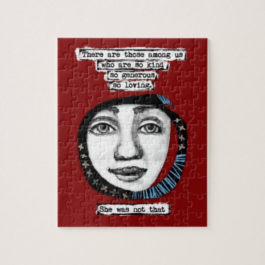 Sie war nicht so ein Puzzle (Vertikal)