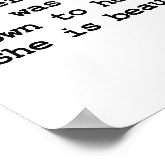 Sie war schön von F. Scott Fitzgerald 2 Poster (Ecke)