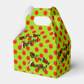 Sie waren ein nettes oder fröhliches Party Geschenkschachtel (Rückseite)