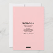 Sie waren gerahmt Caduceus Medical Abschluss Inv Einladung (Rückseite)