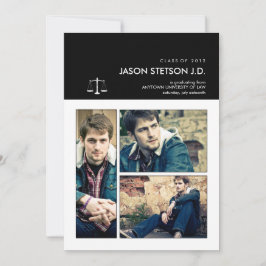 Sie waren gerahmten Abschluss Einladung