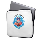 Sie waren moo'ed Mooed Kuh Moo-Ed Space Funny Laptopschutzhülle (Vorderseite Links)
