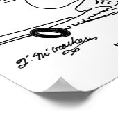 Sie waren niedrige Bieter Poster (Ecke)