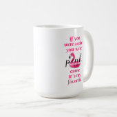 Sie waren rosa - kaffeetasse (VorderseiteRechts)