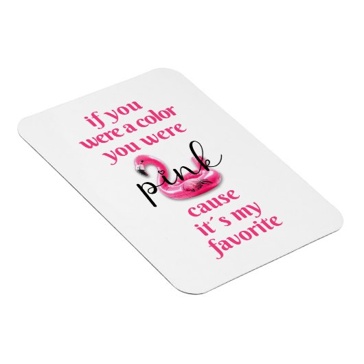 Sie waren rosa - magnet (Rechte Seite)