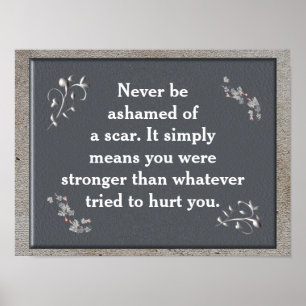 Sie waren stärker - Kunstposter Poster