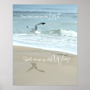 Sie warten auf den Herrn Poster