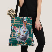 Sie warten auf ihre Zufriedenheit Tasche (Von Nahem)