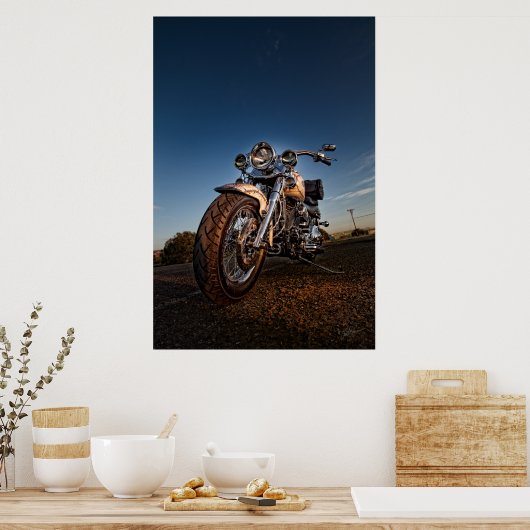 Sie wartet poster (Küche)