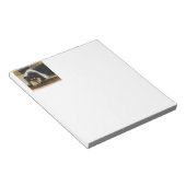 Sie wartet Tri Color Collie Notizblock (angewinkelt)