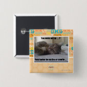 Sie weckten mich oben button (Vorne & Hinten)