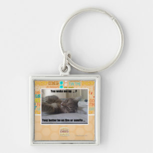 Sie weckten mich oben schlüsselanhänger