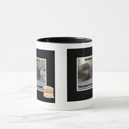 Sie weckten mich oben tasse (Zentrum)