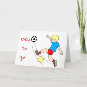 SIE WERDEN "10", WERDEN SIE ZUM SPASS BEREIT. KARTE (Vorderseite)