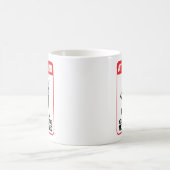 Sie werden - Büro Humor überwacht Kaffeetasse (Mittel)
