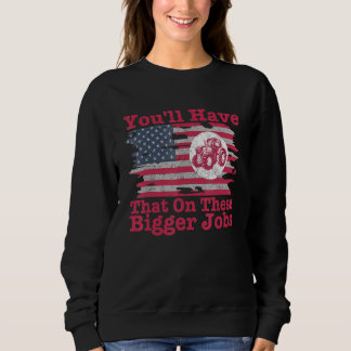 Sie werden das bei diesen größeren Arbeitsplätzen Sweatshirt