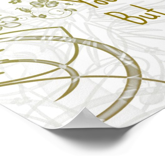 Sie werden die Liebe selbst entdecken Motivierend  Poster (Ecke)