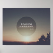 Sie werden die Wahrheit John 8:32 Verse Poster ken (Vorne)