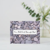 Sie werden durch diese Zen-Peddles kommen Postkarte (Stehend Vorderseite)