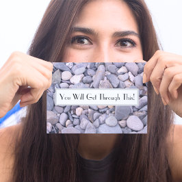 Sie werden durch diese Zen-Peddles kommen Postkarte