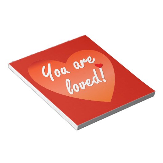 Sie werden Editor geliebt Notizblock (angewinkelt)