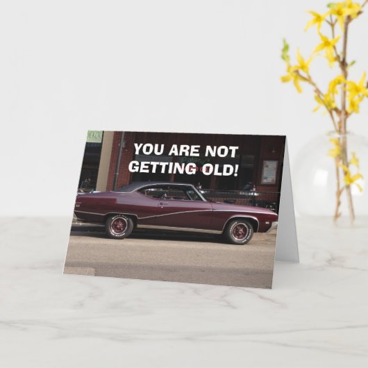 SIE WERDEN EINE KLASSISCHE GEBURTSKARTE KARTE (Gelbe Blume)