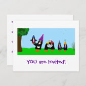 SIE werden eingeladen! Einladung (Vorne/Hinten)