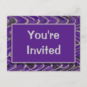 Sie werden eingeladen einladungspostkarte