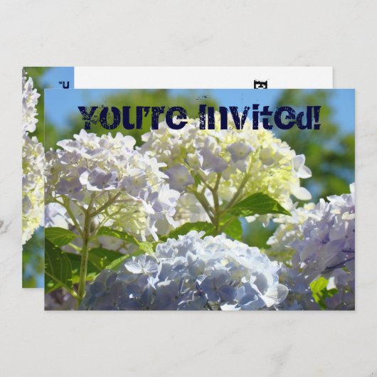 Sie werden eingeladen! Party-Party-Party Einladung (Vorne/Hinten)