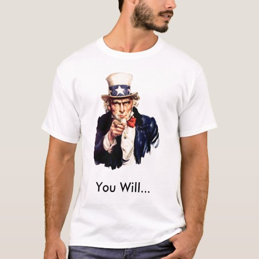 Sie werden es tun T-Shirt (Vorderseite)