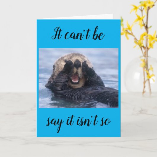 SIE WERDEN ****FALSCH**** KARTE (Gelbe Blume)