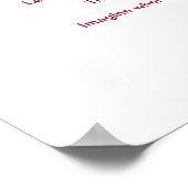 Sie werden geliebt, Gedicht von Cheryl Paton, Post Poster (Ecke)